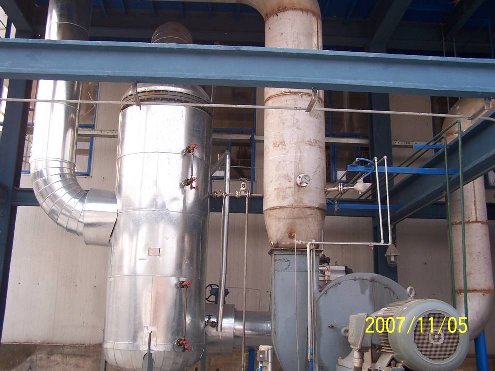 VOC recovery and exhaust gas treatment equipment